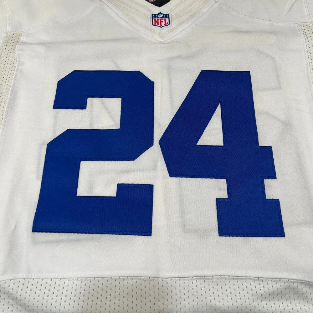 Nike‎ Dallas Cowboys Morris Claiborne Jersey Mens 48 White Sewn NFL #24